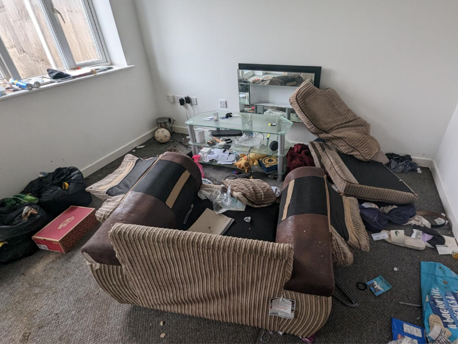 What a mess